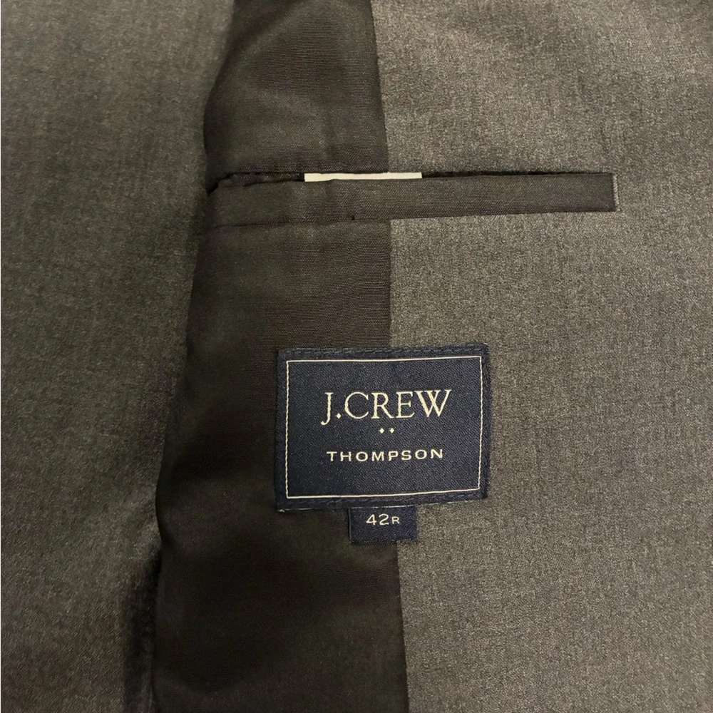J. Crew Dark Gray Slim-Fit Thompson Performance Suit Jacket - Size 42R